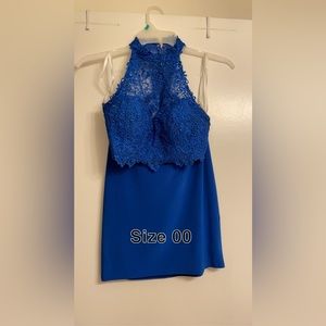 00 old 2 piece prom dress worn once.